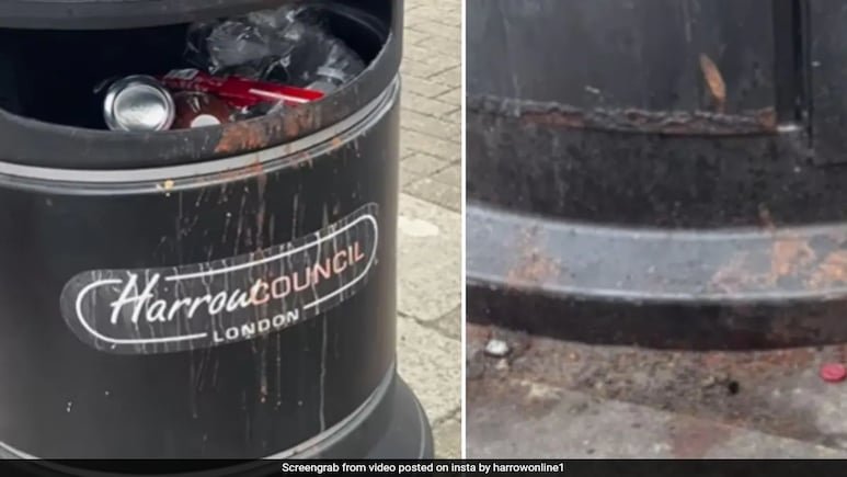 UK Sees Surge In Paan Spitting, Video Of Stained Roads, Dustbins Viral