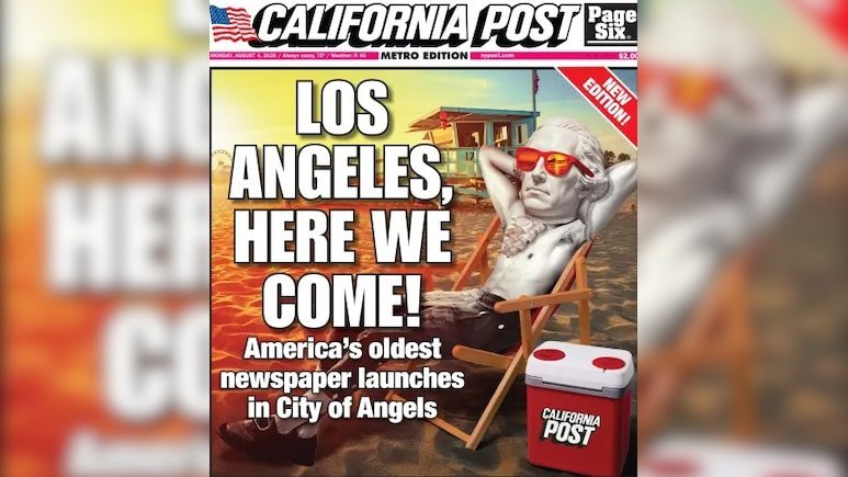 New York Post Goes Hollywood: ‘The California Post’ To Make Debut In 2026